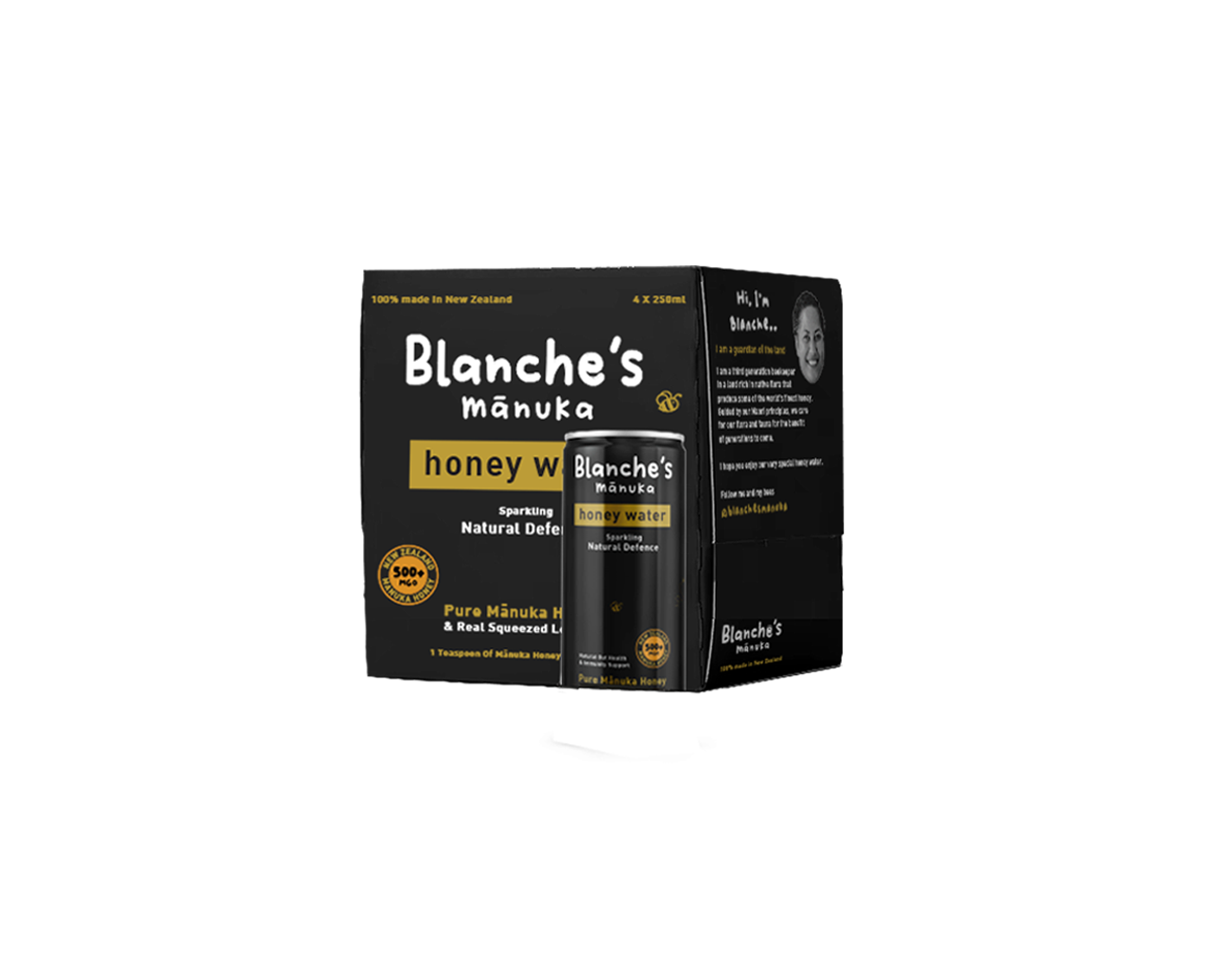Blanche's Manuka Honey Water 4-Pack