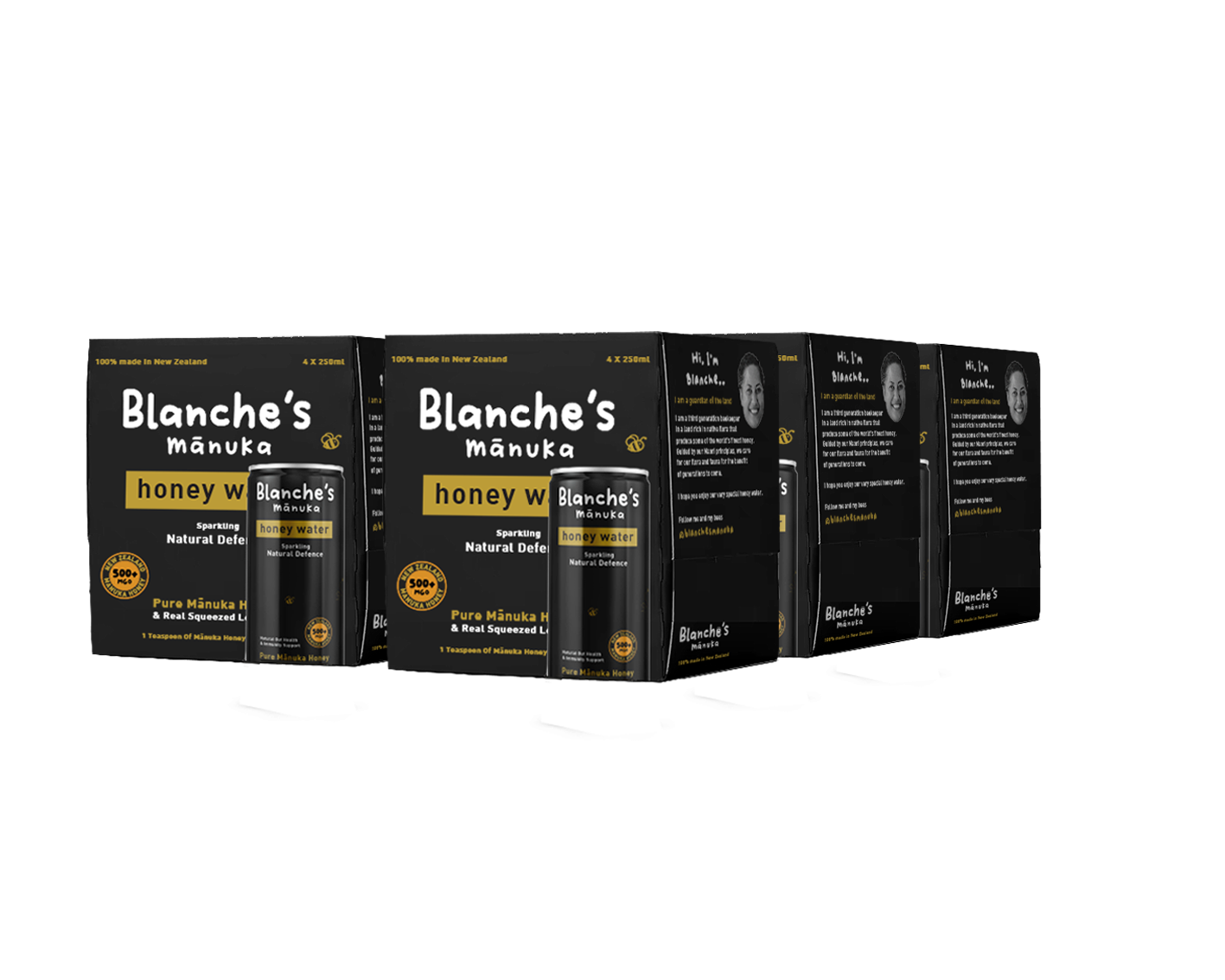 Blanche's Manuka Honey Water Case ( 6 X 4 Pack )